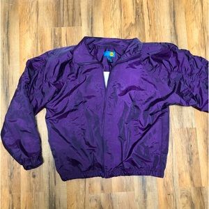 Purple Windbreaker size S